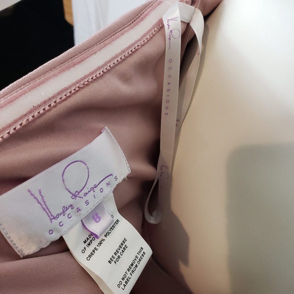 Hayley Paige occasions 5817 Dusty Rose size 8 - Picture 13 of 15